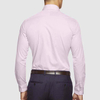 OEM Manufacturer New Fashion Style Mens Dress Shirt Long Sleeve Slim Fit Pink Dobby Shirt