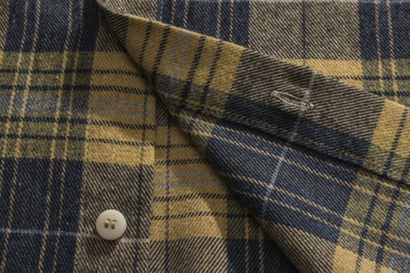 OEM Manufacturer Custom High Quality Men's Shirts Oversize Plaid Printed Shirt Casual Loose Lapel Shirts For Men