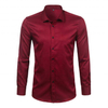 OEM Manufacturer Custom Men Clothing Anti-Pilling Breathable Printed Sustainable Cotton Bamboo Fiber Shirts