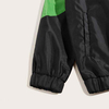 Bulk Hot Sale Streetwear Color Block Zip Opening Men Wind Breaker Jacket