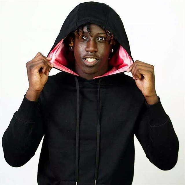 OEM -Hersteller Custom Logo Basic Hoodwon Polyester Unisex Pullover Seide Satin Gefüttertes Hoodie