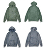 OEM Manufacturer High Quality Custom Street Wear Stock Drop Color Dye Vintage Distressed Washed Hoodie