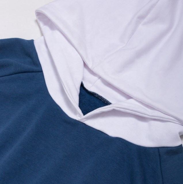 OEM 제조 업체 사용자 정의 남성 코트 까마귀 패치워크 색상 긴 소매 까마귀 패션