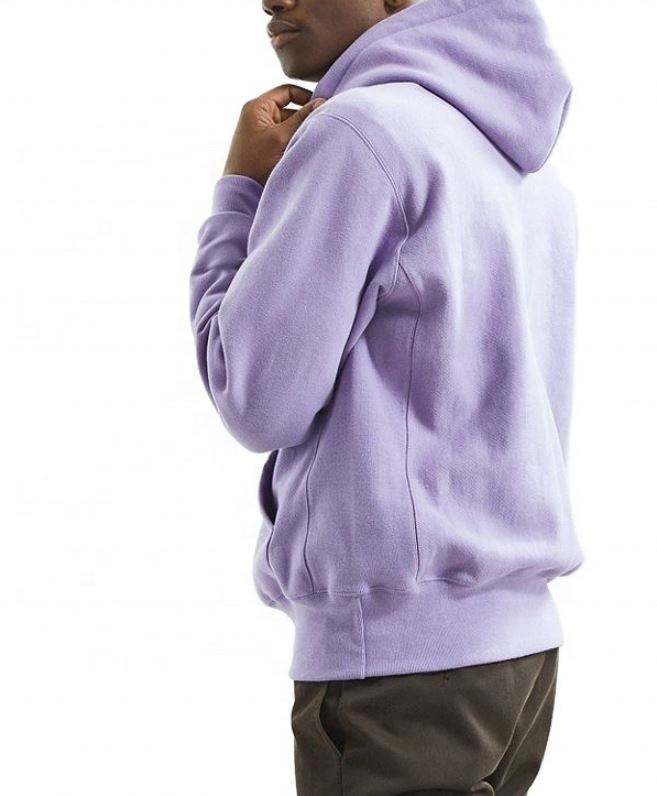 OEM Manufacturer Custom High Quality Men's Clothing Plain Sports Reverse Weave Hoodie Pullover Sweatshirt With Pocket Coats
