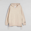 OEM -tillverkare Custom Hoodie Logo Högkvalitativ överdimensionerad sweatshirt Pullover Strap Rope Design Cut and Sew Men hoodie