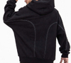 Pengilang OEM Custom Heavyweight Cotton 460gsm Perancis Terry Contress Stitching Hoodies Dengan Butang Hood