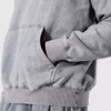 OEM Manufacturer Service Custom Streetwear Heavyweight Hoodie 100% Cotton Men Oversized Washed Vintage Hoodie