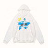 OEM Manufacturer Custom Cartoon Print Hoodie Casual Loose Hoodie