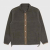 Oem Manufacturer Men's Winter Sherpa Fleeces Color Blocked Button Custom Embroidery Men Jacket