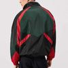 OEM Proizvajalec logotip po meri Patchwork Elastične manšete z dolgimi rokavi Zip Up Windbreaker jakna