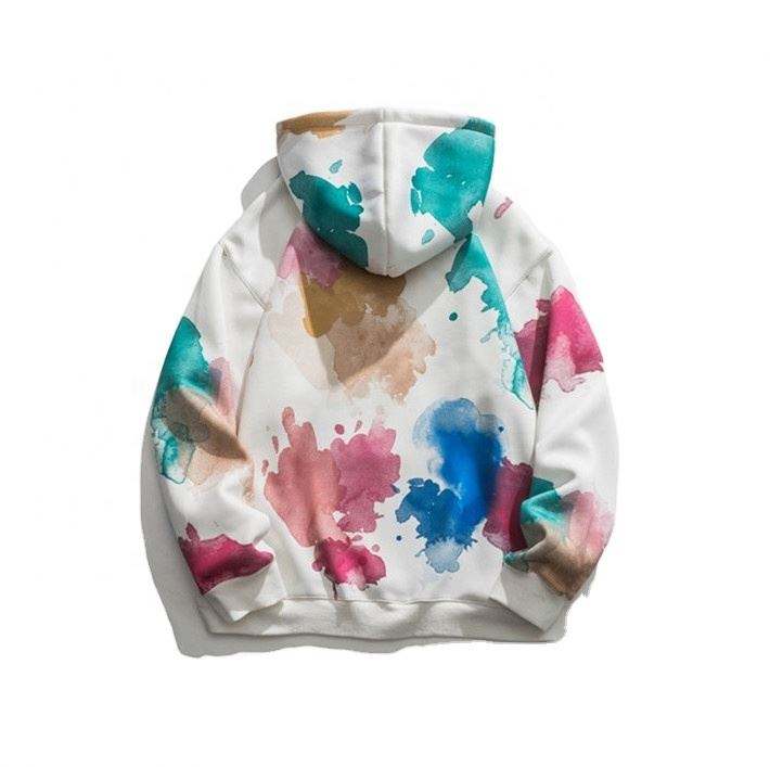 OEM Manufacturer Customized Autumn Winter Men's Hoodie Colors Printed Loose Hooded