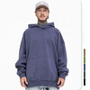 OEM Manufacturer Custom French Terry Hoodie Heavy Pullovers Without Drawstring Hoodie Water Wash Vintage Heavyweight Men Coats