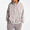 OEM Manufacturer Custom Men's Clothing Washed Distressed Oversized Hoodie Pullover Blank Faded Hoodie Sweatshirt Coats