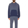 OEM Manufacturer Custom Mens Color Block Vintage Washed Patchwork Hoodie With Kangaroo Pocket