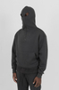 OEM Manufacturer Unique Design Balaclava Hoodie Men's Full Zip Hoodie With Custom Oken Eyes Sweatshirt Face Cover