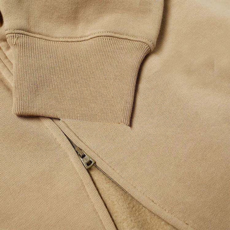 OEM Manufacturer Custom Heavyweight Oversized Color Block Detachable Sleeves One Third Zipper Hoodies Pullover