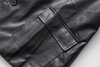 Oem Manufacturer Custom High Quality Plus Size Function Pu Leather Men's Wide Edition Multi-Bag Jacket