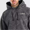 OEM Manufacturer 2022 New Custom Logo Street Wear Hoodie Vintage Hoodie New Design Mens Cotton Acid Wash Hoodies For Men