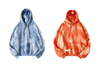 Custom Clothing Hot Sell 100%Cotton Tie Dye Hoodie Unisex