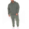Custom Men Pants Drawstring Waist Vintage Washed Plain Men Fitted Joggers
