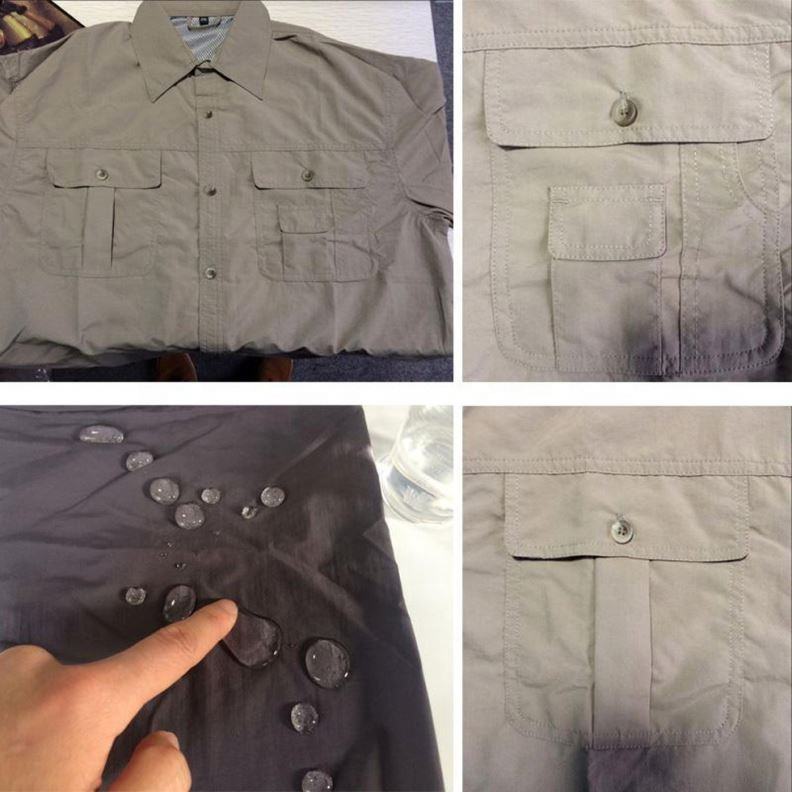 Camisas de pesca de secagem rápida de manga comprida personalizadas Camisas de pesca de poliéster de sublimação por atacado