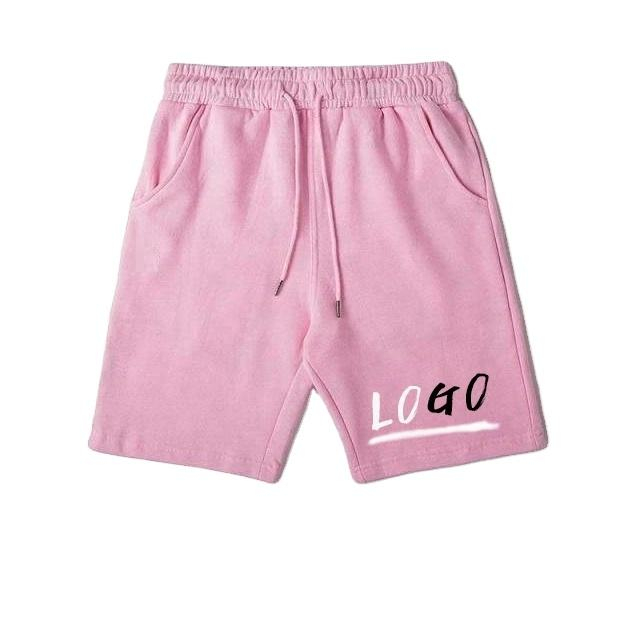 Po meri Joggers Fleece kratke hlače Nove bombažne kratke kratke joggers vadbe športne kratke hlače