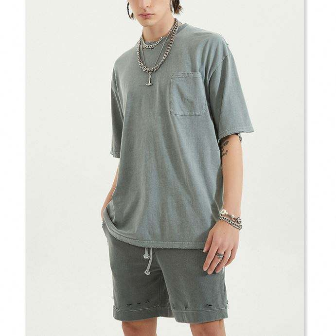 ထုတ်လုပ်သူများ Custom Tracksuit 2 အပိုင်းအစတိုတိုဘောင်းဘီတိုတိုတိုတိုတိုတိုကင်စ်သည်ချည်မျှင်အင်္ကျီ 2 အပိုင်းအစ tracksuit နှစ်ခု