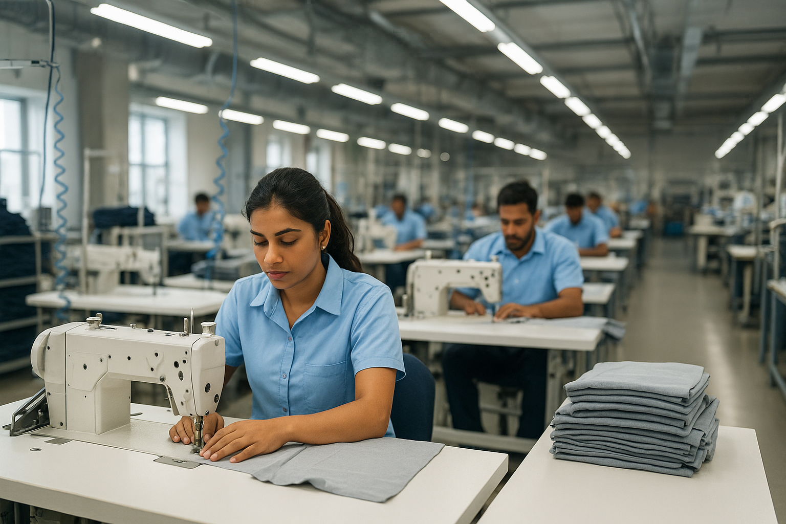 Fabricação de roupas