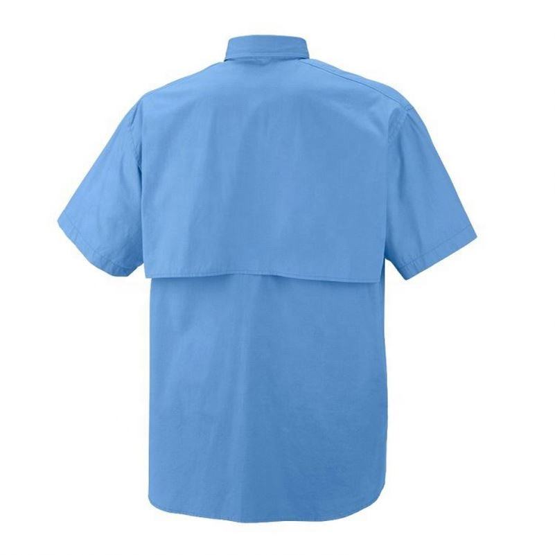 Factory Wholesale OEM Custom Tournament Dry Fit Short Sleeve Fishing Shirts
