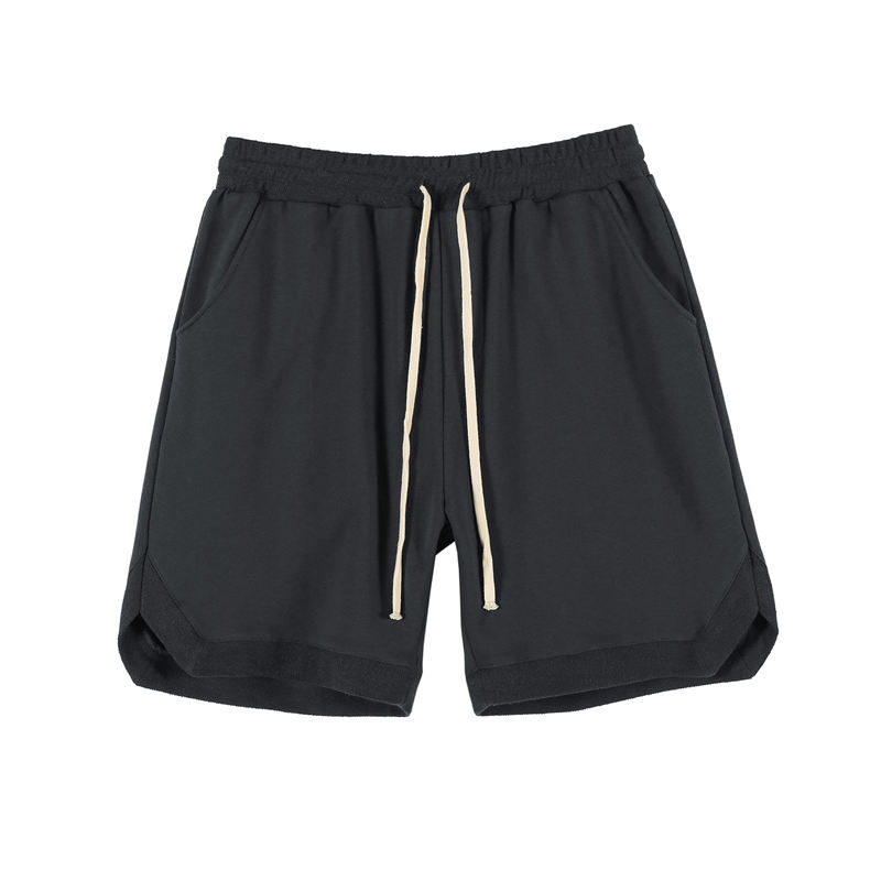 Wholesale Designer Logo Streetwear 100% Cotton Sweat Shorts For Men