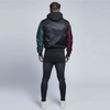 Custom Casual Jersey Hood Bomber Jacket Men Streetwear