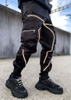 OEM Manufacturer Reflective Strip Design Men's Cargo Nylon Pants Quick Drying Nylon Pants