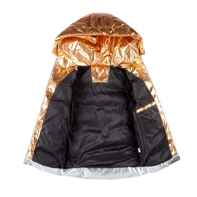 OEM Manufacturer Customization Size Warm Waterproof Windbreaker Winter Bomber Coat Men's Puffer Jacket