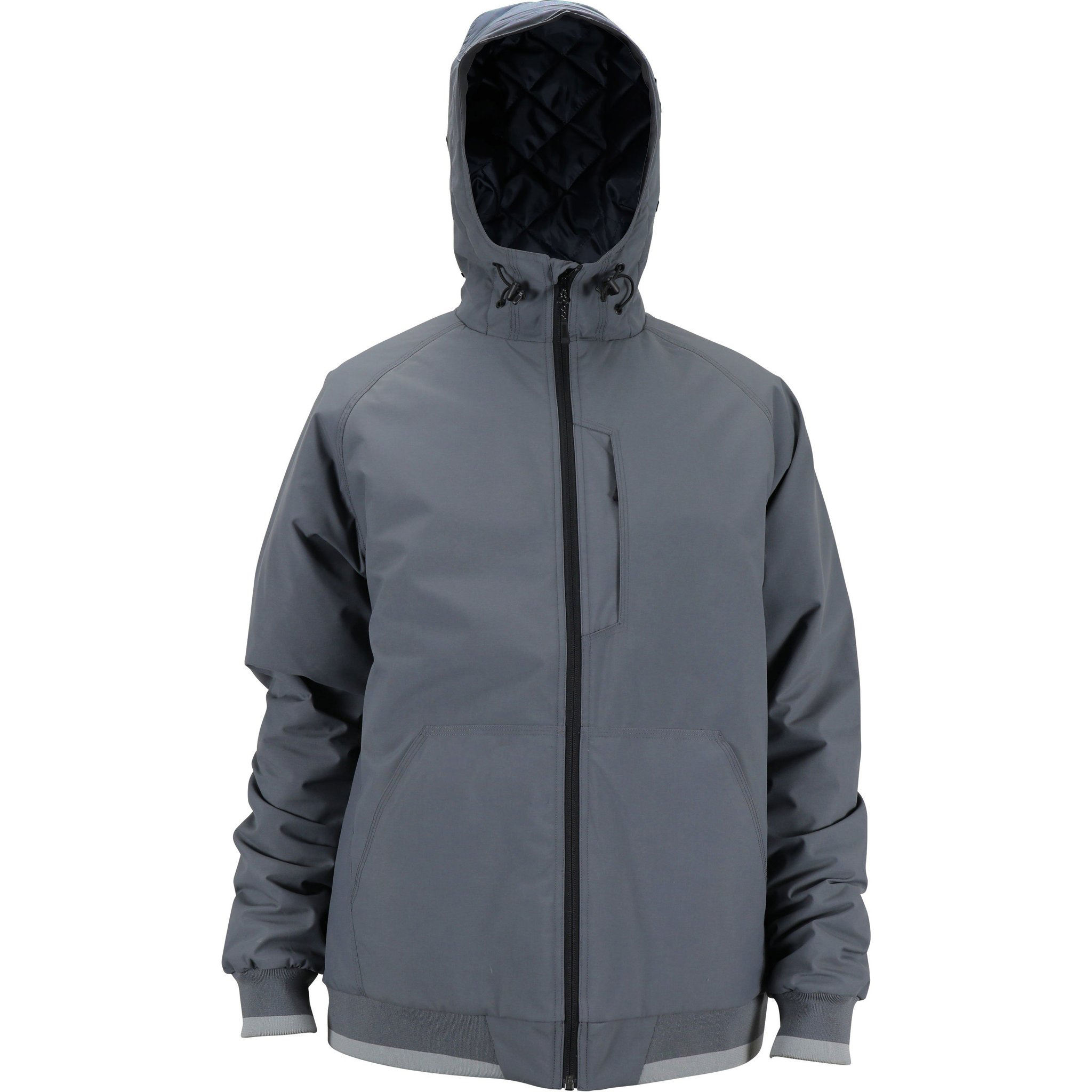 OEM Manufacturer Custom Logo 100% Nylon Oxford Insulated Shell Zip Softshell Men Fishing Jacket