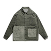 OEM Manufacturer Custom High Quality Stylish Casual Coat Patchwork Label Multi-Pocket Long Sleeve For Man Jacket