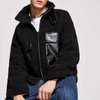 Wholesale Clothing New York Jackette For Men PU Pocket Zipper Teddy Jackets Sharpa Jacket Winter Coat