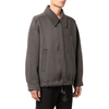 OEM Manufacturer Custom Men High Quality Long Sleeve Turn-Down Collar Drawstring Hem Design Zipper Bomber Jacket