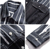 OEM Manufacturer Custom Service Men's Shirt Contrast Color Stitching Three-Dimensional Pocket Loose Shirts For Men