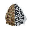 OEM Manufacturer Custom Men's Shirts Vintage Cow Leopard Print Matching Shirt Loose Shirt