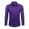 OEM Manufacturer Custom Men Clothing Anti-Pilling Breathable Printed Sustainable Cotton Bamboo Fiber Shirts