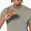 Oem Service Custom Branded T-Shirt Short Sleeve Muscle Fit Men Cotton Plain Blank T Shirts