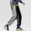 OEM Manufacturer Wholesale Mens Long Cotton Pant Big Pocket Color Block Corduroy Sports Jogger