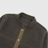 Oem Manufacturer Men's Winter Sherpa Fleeces Color Blocked Button Custom Embroidery Men Jacket
