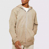 OEM Manufacturer Custom Heavyweight Plain Hoodie Mens Full Zip Vintage Wash Oversized Distressed Hoodie