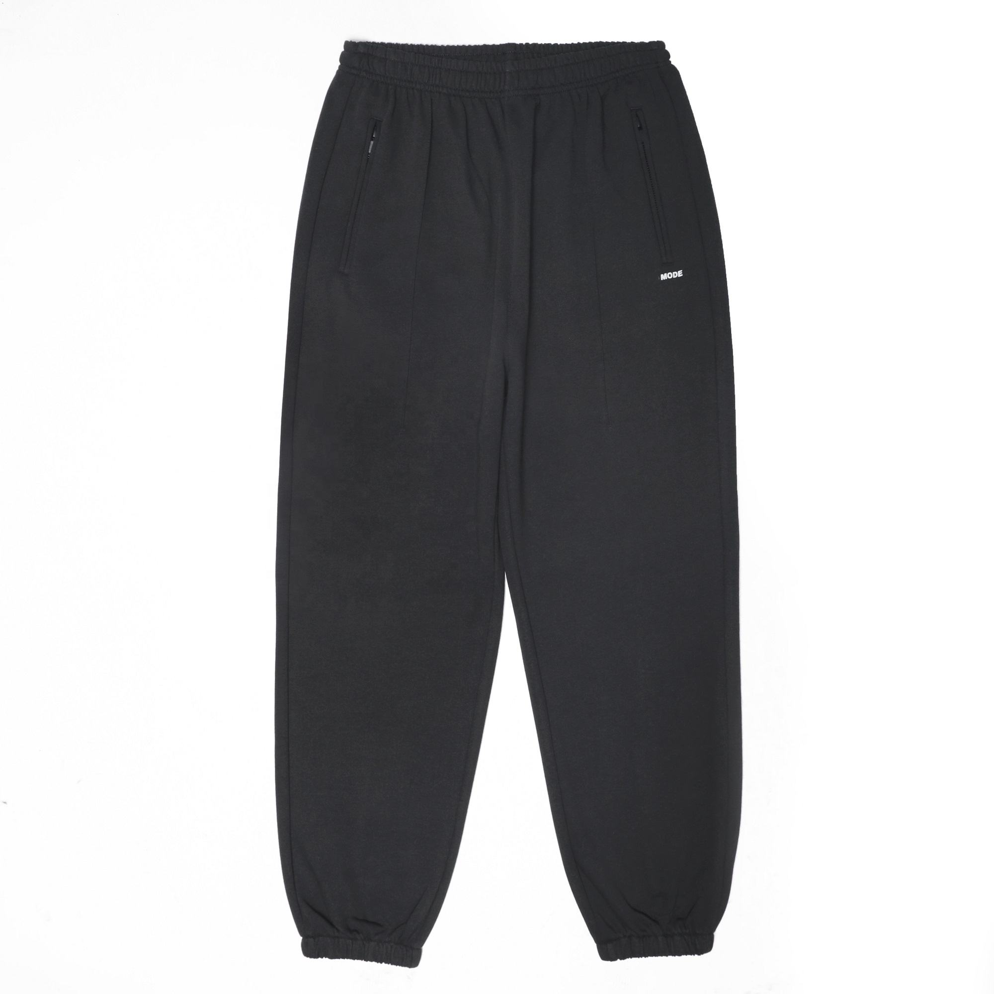 Производитель OEM Удобные брюки из чистого хлопка с вышивкой логотипа Свободные повседневные спортивные штаны Мужская одежда