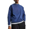 OEM Manufacturer Custom Mens Crew Neck Ribbing Stripe Oversized Cotton Plain Sweatshirt Pullover