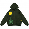OEM Manufacturer Custom 3D Poam Printing Zipper Hoodie Men Women Oversized Hoody Puff Print Zip Up Hoodie