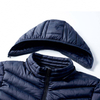 Oem Manufacturer Hooded Casual Simple Cotton-Padded For Comfortable Jacket