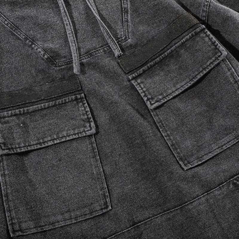 OEM Manufacturer 2022 Wholesale Men's Blank Pullover Vintage Acid Wash Hoodies Custom Logo