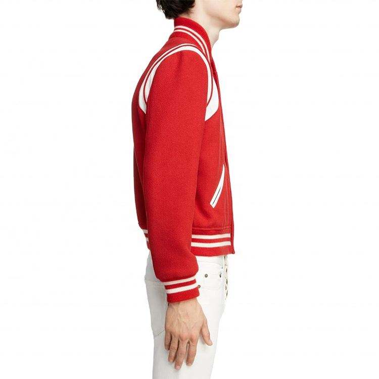 OEM Manufacturer Custom Men Clothing High Quality Bomber Wholesale Baseballs Men's Coat Jacket